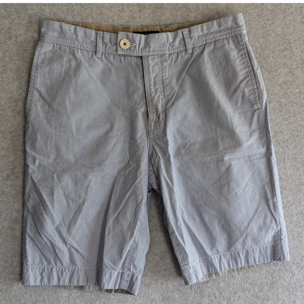Ted Baker London Men Shorts 30R Chino 9" Inseam Thin Stripe Preppy‎